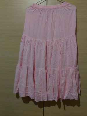 Pink midi skirt like new, size Medium / Large