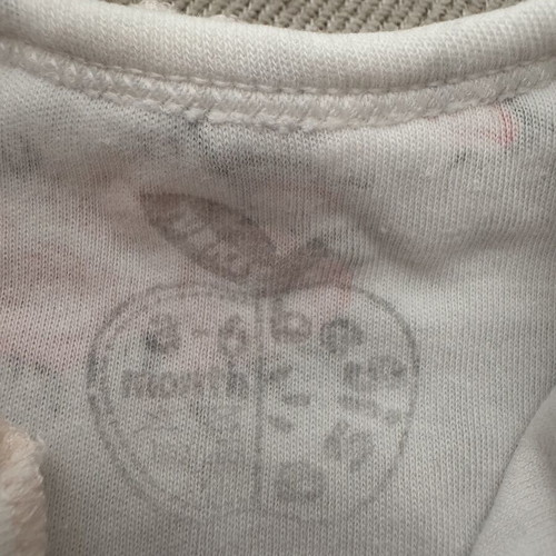 Baby rompers 0-3 months with hats like new, set