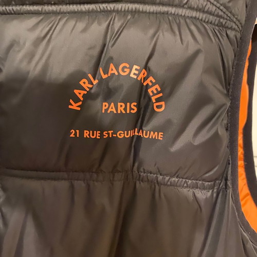 Karl lagerfeld vest double face