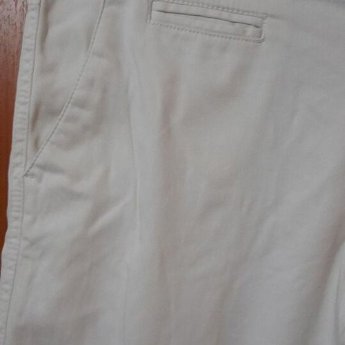 Ανδρικό λευκό chino παντελόνι GIGOLO, μέγεθος L, slim fit