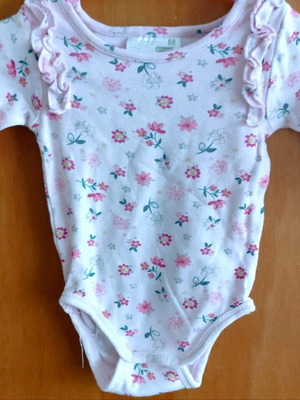 Floral bodysuit Ergee 68 cm like new