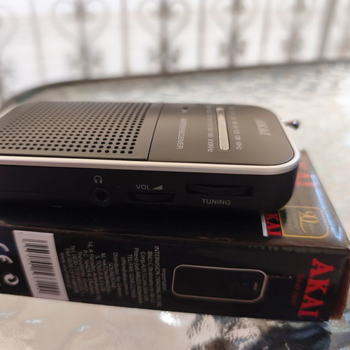 Akai Pocket Radio new, unused