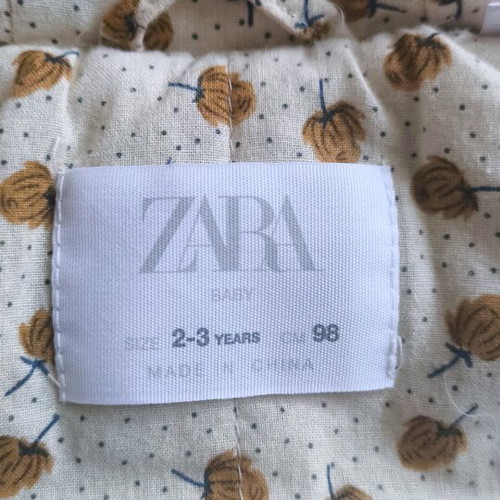Zara sleeveless fur vest No4 like new