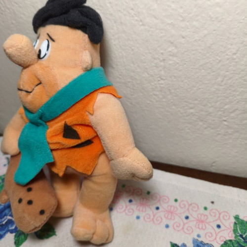 Original Hannah Barbera Fred Flinstone plush 22cm new