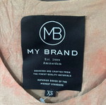 My Brand Tanktop Tie-Dye like new, size XS, beige and pink