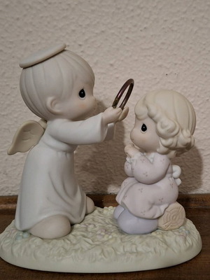 Precious Moments You Deserve a Halo – Thank You figure like new, Enesco 1995