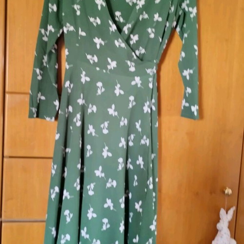Collectif vintage London dress used, size 36, wrap style