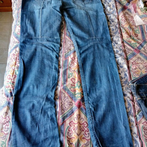 Attrattivo women's jeans pants used, size 32, blue