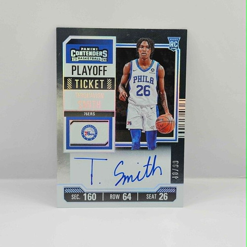 Panini Contenders Basketball Terquavion Smith Rookie Autograph card new