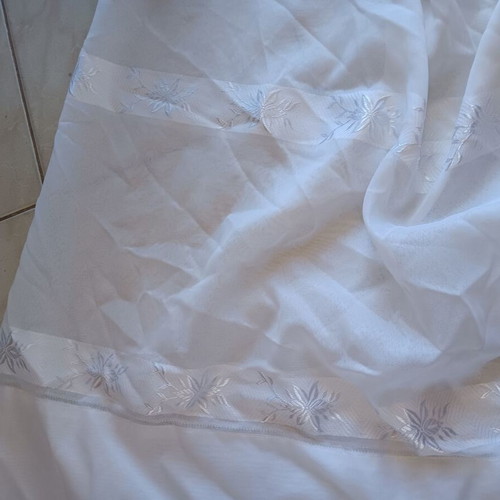 Curtain, sewn, 6.75 m length, 2.25 m height