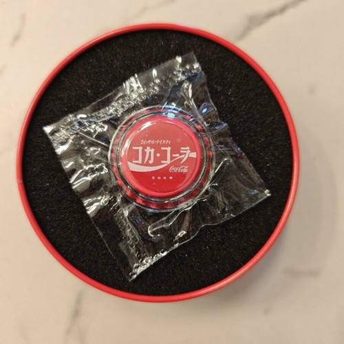 Fiji Coca-Cola Japan Logo Edition $1 Silver Coin 2020, bottle cap proof