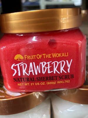 Body scrub strawberry new