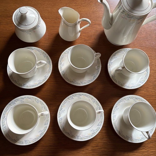Vintage Fine China coffee set complete 23 pieces like new