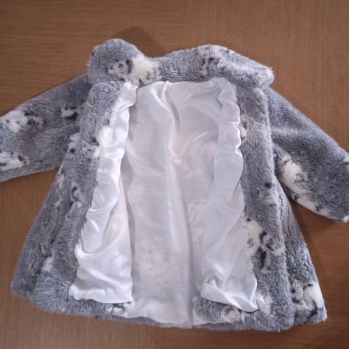 Synthetic fur for 4-5 years old, new, size 98 cm