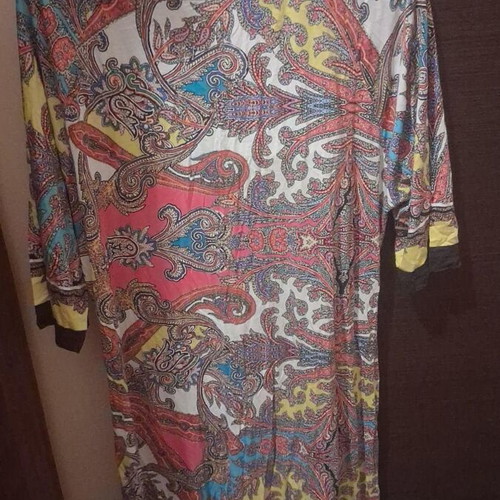 Fürstenberg dress paisley print used, one size