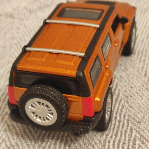 Hummer H3 metal miniature used, scale 1:43