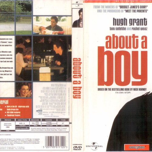 About a Boy DVD used with Greek subtitles
