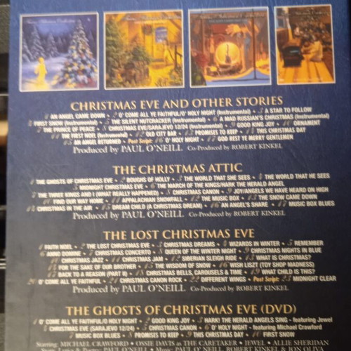 Trans Siberian Orchestra The Christmas Trilogy box set like new