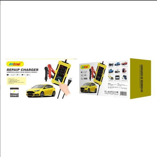 Andowl Car Battery Charger 4Ah-100Ah 12V 12/6A Q-DP8812 new