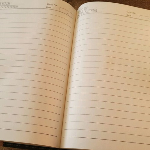 Purple A5 Notebook with Combination Lock and Gold Embossed Cover