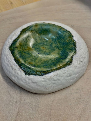 Decorative plate inspired by the Cyclades, new