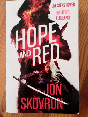 Hope and Red фентъзи роман на хартия като нов