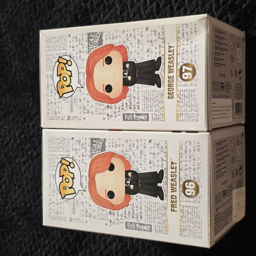 Funko Pop Harry Potter Fred & George Weasley set used
