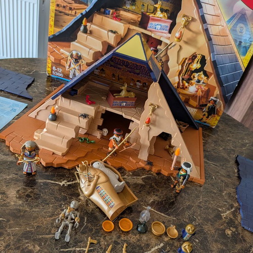 Playmobil History 5386 Pharaoh's Pyramid set like new