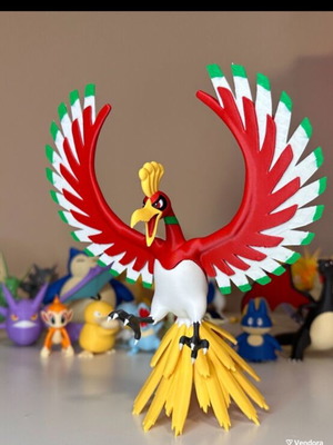 Pokémon figure set Ho-oh, Articuno, Moltres new, 15.5 cm