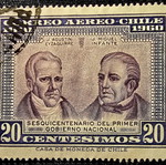 Chile 1965 stamp used