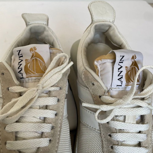 Lanvin sneakers like new, size 38, beige