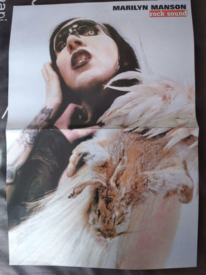 Marilyn Manson posters used, pack