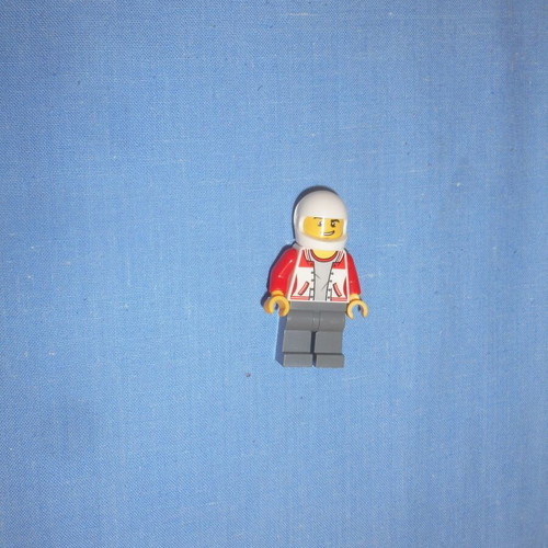 Lego figure #30 Race Car Driver used from set 60148