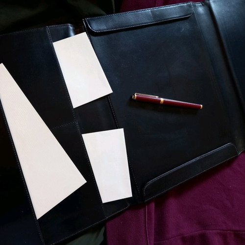 SPECIAL PRICE, MONTBLANC 100% authentic correspondence set.