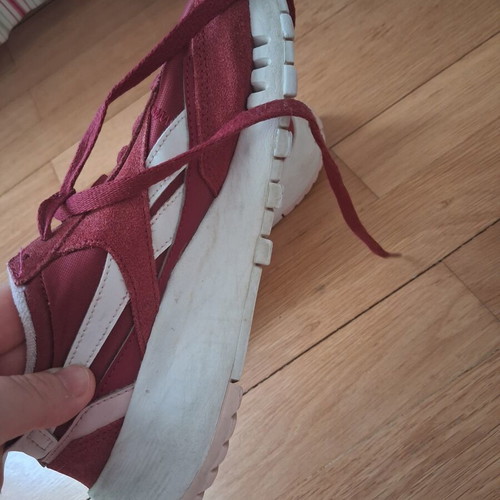 Reebok sneakers size 38.5, red