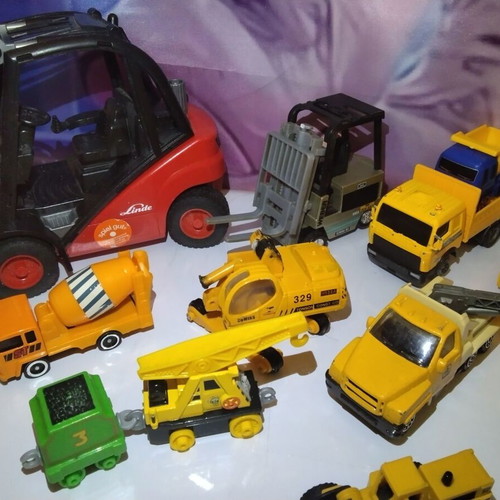 Vintage construction vehicles collection, 20 pieces, used