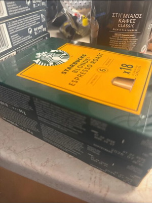 Starbucks Espresso Blonde Capsules 18 pcs 94g, new, pack of 2