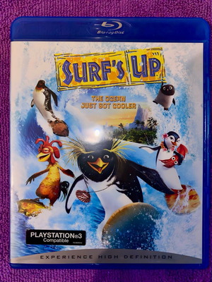 Surf’s Up Blu-Ray disc like new, dubbed with Greek subtitles