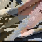  Wall Street mules με λεπτομέρειες snakeskin