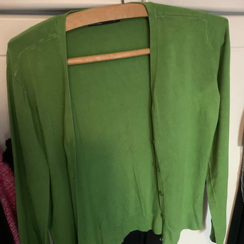 Zara cardigan green like new, size M