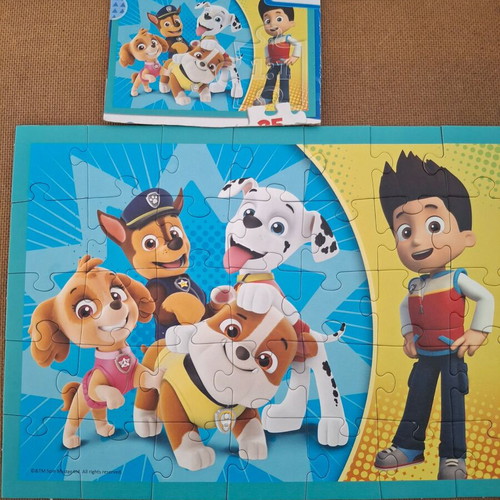 Παζλ Paw Patrol σαν καινούργιο, 35 κομμάτια χωρίς κουτί