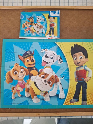 Παζλ Paw Patrol σαν καινούργιο, 35 κομμάτια χωρίς κουτί