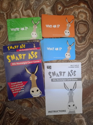 Smart Ass Card Game like new, 90's nostalgia