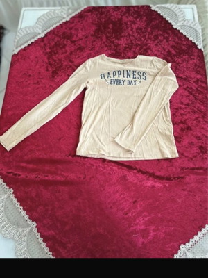 Kiabi long-sleeve blouse for girls size 152 cm beige like new