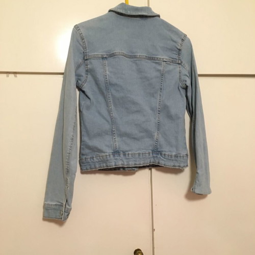Bershka denim jacket new, blue, size small