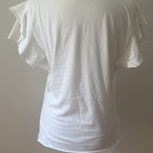 T-shirt Miss Simbolo white size M like new with sleeve design