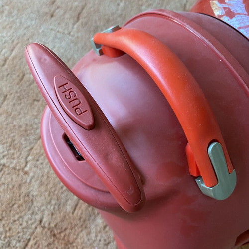 Children's Trolley Suitcase Bear Design new, red