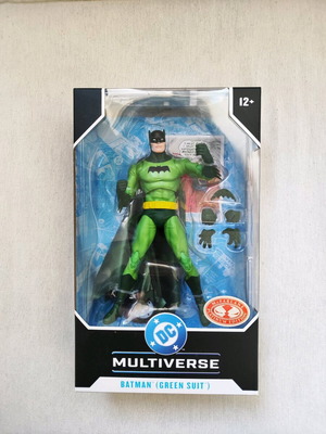 Batman Green Suit DC Multiverse McFarlane Toys Platinum Chase Edition new