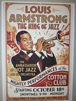 Louis Armstrong poster A4