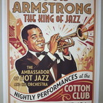 Louis Armstrong poster A4